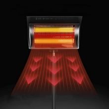 Load image into Gallery viewer, Deluxe Standing Infrared Outdoor Patio Heater 1500W