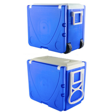 Load image into Gallery viewer, Small Folding Portable Picnic Table With Cooler