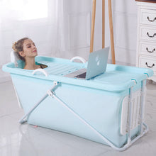 Load image into Gallery viewer, Portable Stand Alone Foldable Bathtub Spa | Zincera