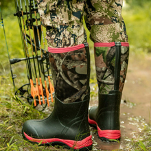Load image into Gallery viewer, Womens' Waterproof Insulated Rubber Hunting Snake Boots