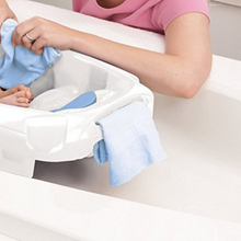 Load image into Gallery viewer, Portable Kids Collapsible Folding Baby Shower Bathtub
