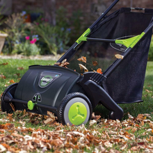 Load image into Gallery viewer, Leaf Collecting Push Lawn / Yard Sweeper