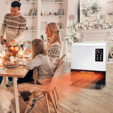 Load image into Gallery viewer, Powerful Wall Mounted Electric Space Heater With Thermostat 1500W