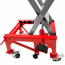 Load image into Gallery viewer, Heavy Duty Hydraulic Motorcycle Lift Table Stand