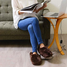 Load image into Gallery viewer, Comfortable Electric Heated Men / Women Slippers