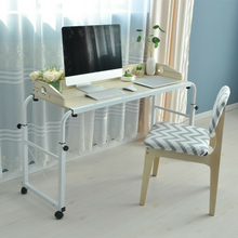 Load image into Gallery viewer, Large Spacious Adjustable Over Bed Table With Wheels