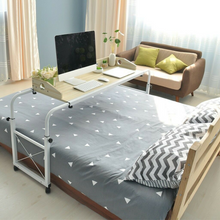 Load image into Gallery viewer, Large Spacious Adjustable Over Bed Table With Wheels