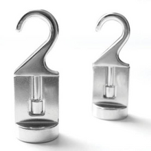 Load image into Gallery viewer, Ceiling Mounted Wooden Hanging Pots And Pans Rack