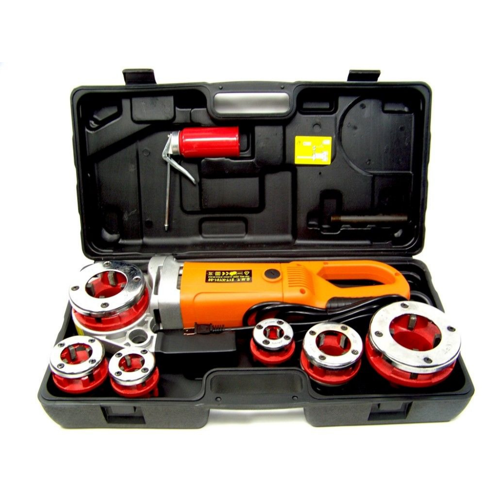 Powerful Electric Handheld Pipe Threader Machine 2000W Zincera