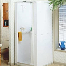 Load image into Gallery viewer, Portable Compact Mobile Home Stand Up Shower Stall Kit 32 in x 32 in