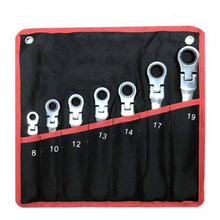Load image into Gallery viewer, Flex Head Ratcheting Metric Wrench Set | Zincera