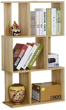 Load image into Gallery viewer, Large Standing Office Wood Book Organizer Storage Shelf 6 Cubes