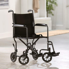 Load image into Gallery viewer, Heavy Duty Collapsing Lightweight Portable Folding Travel Wheelchair