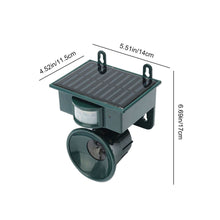 Load image into Gallery viewer, Premium Motion Sensor Bird Repeller & Scarer | Zincera