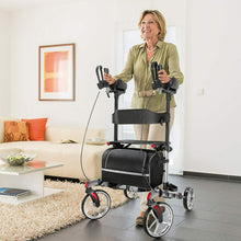 Load image into Gallery viewer, Heavy Duty Standing Upright Rollator Senior Walker