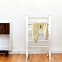Load image into Gallery viewer, Powerful Freestanding Electric Heated Towel Warmer Drying Rack