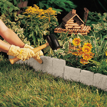 Load image into Gallery viewer, No Dig Garden Landscape Edging Border Flagstone | Zincera