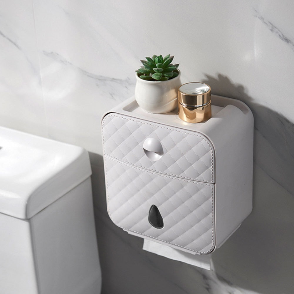 Wall Mounted Toilet Paper Storage