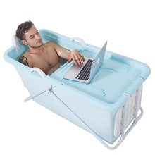 Load image into Gallery viewer, Portable Stand Alone Foldable Bathtub Spa | Zincera