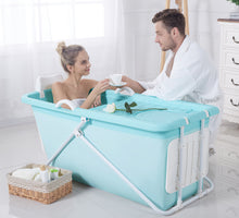 Load image into Gallery viewer, Portable Stand Alone Foldable Bathtub Spa | Zincera