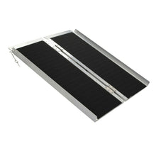 Load image into Gallery viewer, Portable Elderly Handicap Home Wheelchair Threshold Ramp