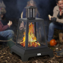 Load image into Gallery viewer, Large Portable Outdoor Backyard Wood Burning Fire Pit 26"