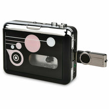 Load image into Gallery viewer, Portable Compact Radio Cassette Tape Player