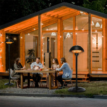 Load image into Gallery viewer, Outdoor Freestanding Portable Electric Infrared Patio Heater 1500W