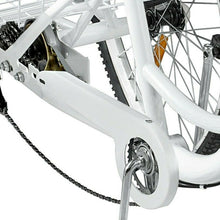 Load image into Gallery viewer, Heavy Duty Adult Three Wheeled Tricycle Bike 24"