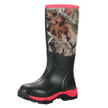 Load image into Gallery viewer, Womens' Waterproof Insulated Rubber Hunting Snake Boots