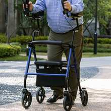 Load image into Gallery viewer, Premium Standing Upright Senior Walker With Seat