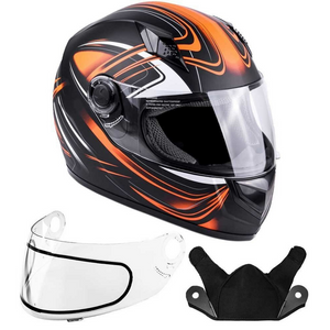 Full Face Heated Adult Snowmobile Helmet