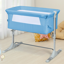 Load image into Gallery viewer, Large Spacious Baby Bedside Bassinet Sleeper Crib