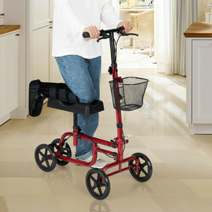 Steerable Folding All Terrain Medical Knee Walker / Scooter