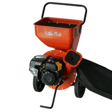 Load image into Gallery viewer, Powerful Gas Powered Tree Wood Chipper Shredder 196cc