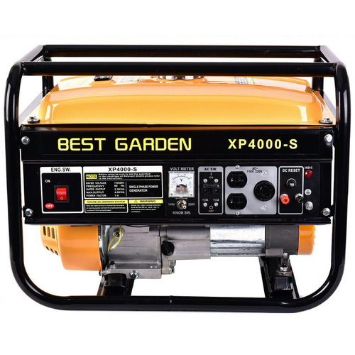 Powerful Gas Powered Portable Generator 4000W