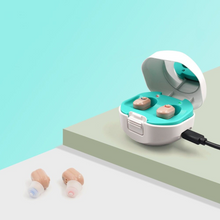 Load image into Gallery viewer, Premium Small Digital Rechargeable Sound Hearing Aids Set