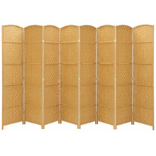 Load image into Gallery viewer, Large Folding Indoor Privacy Room Partition Screen Divider 8 Panels