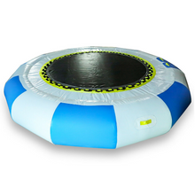 Load image into Gallery viewer, Premium Inflatable Floating Water Bouncer Trampoline 10&#39;
