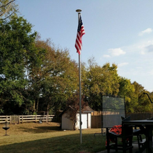 Load image into Gallery viewer, Powerful Solar Powered Flagpole LED Light