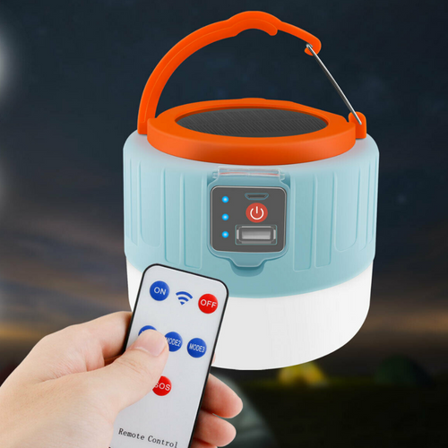 Rechargeable Solar LED Outdoor Camping Lantern Light