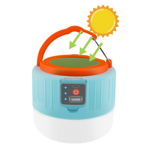 Rechargeable Solar LED Outdoor Camping Lantern Light