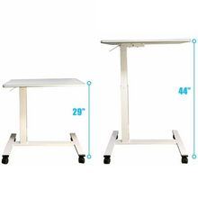 Load image into Gallery viewer, Adjustable Spacious Rolling Over Bed Hospital Tray Table Desk