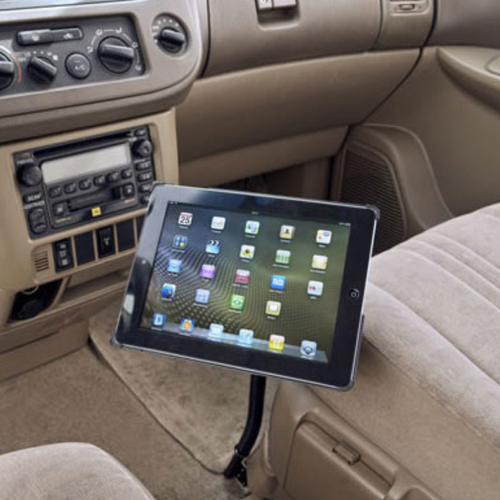 Heavy Duty Flexible Car iPad / Tablet Floor Holder Mount