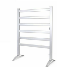 Load image into Gallery viewer, Freestanding Compact Electric Heated Towel Warmer Drying Rack