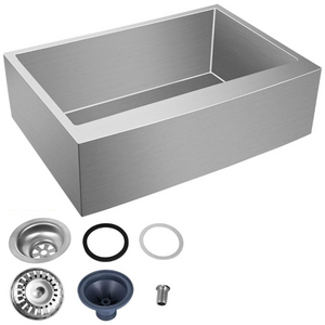 Large Stainless Steel Kitchen Drop In Farmhouse Apron Sink 36" x 21"