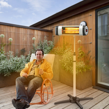 Load image into Gallery viewer, Free Standing Heavy Duty Outdoor Electric Infrared Patio Heater