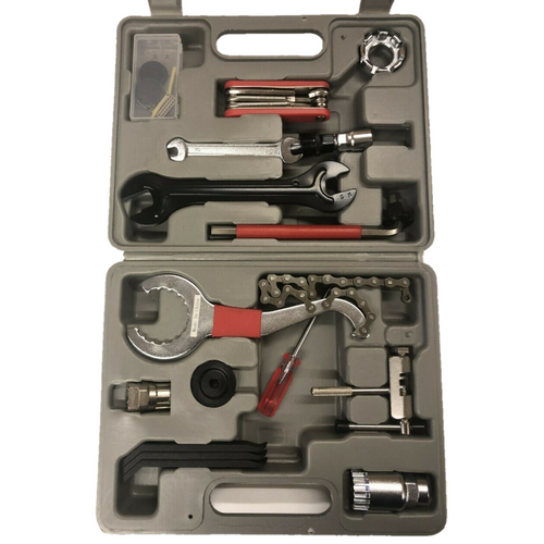Complete Universal Bike Repair Tool Kit 25 pcs
