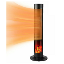 Load image into Gallery viewer, Free Standing Indoor / Outdoor Electric Space Tower Patio Heater With Thermostat