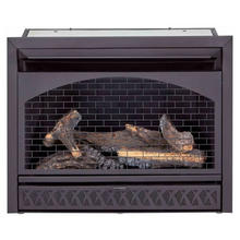 Load image into Gallery viewer, Modern Free Standing Ventless Gas Fireplace Insert 26,000 BTU